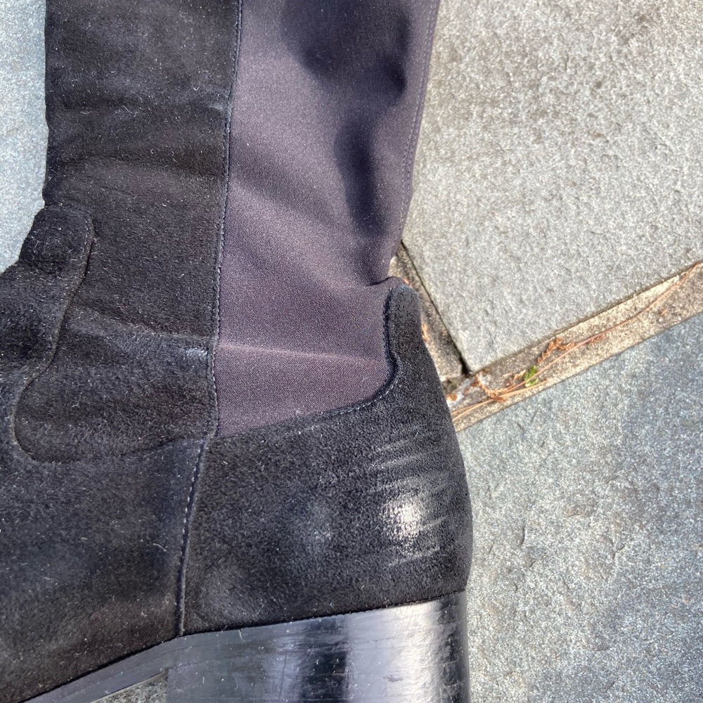 LK Bennet Bella black suede boots size 40(9) - Picture 8 of 16